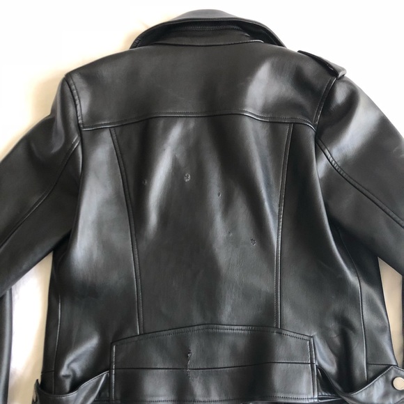 Faux leather jacket - Picture 4 of 4